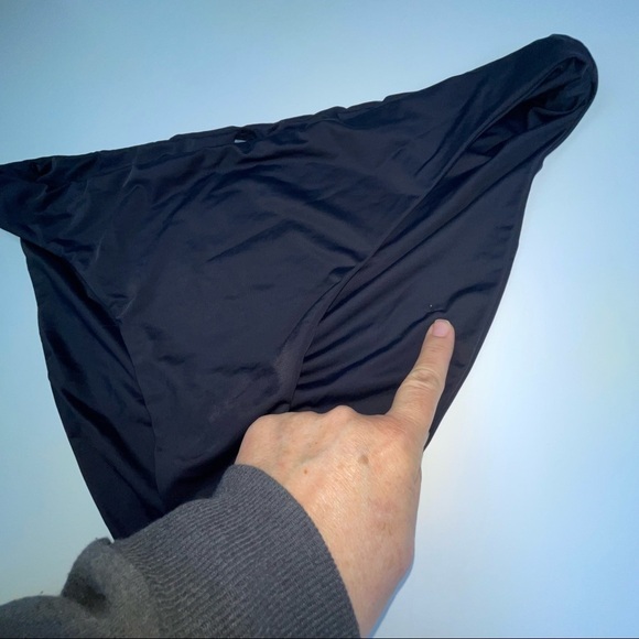NEW Good American Good Waist Swim Bottom Basic Black 7 4XL - Picture 12 of 14